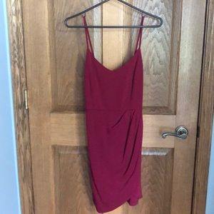 Maroon dress